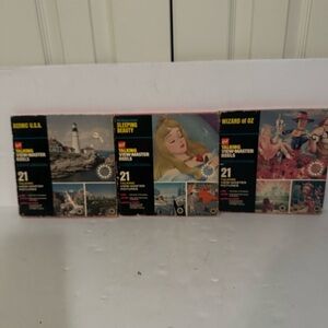 Vintage 1957 Talking  View Master Reels